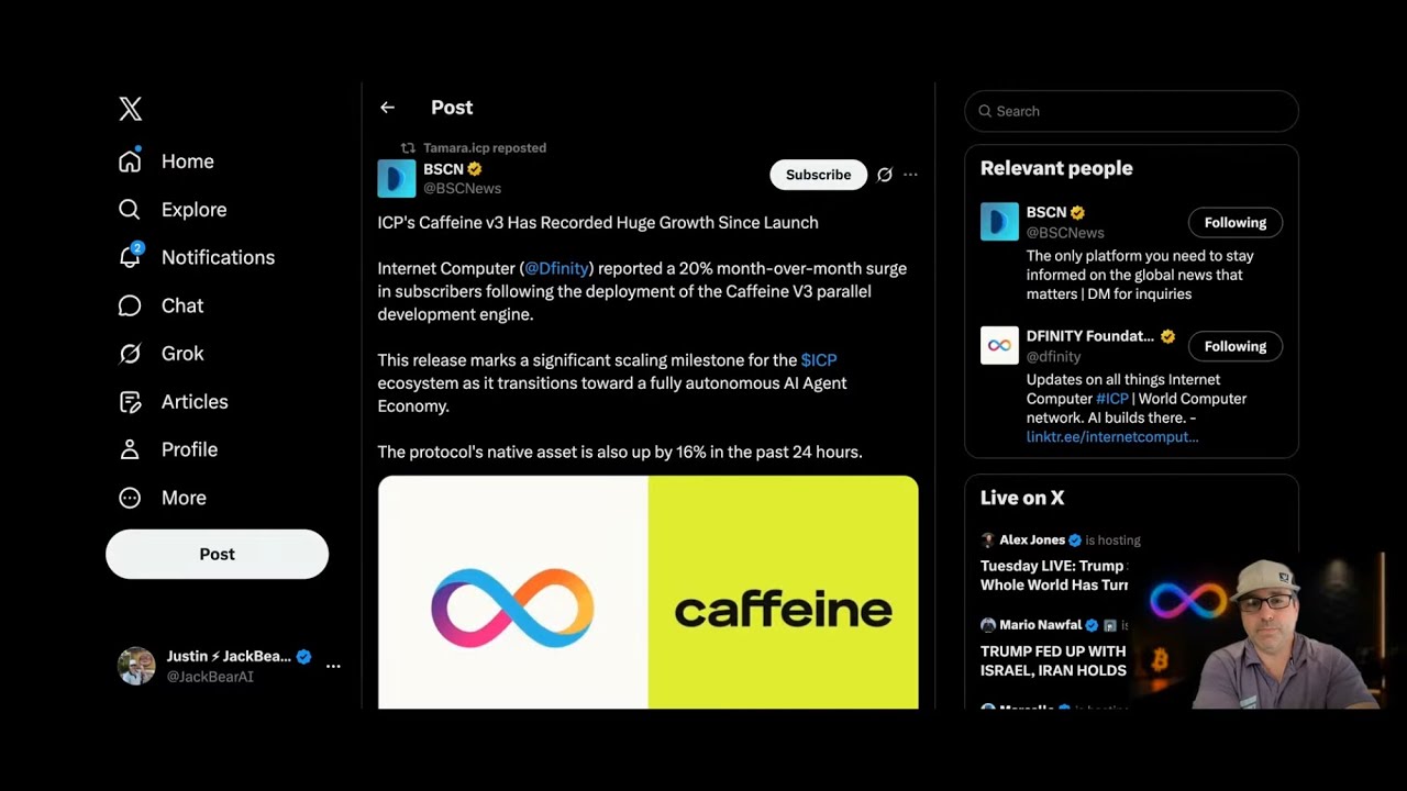 CAFFEINE.AI: РОСТ НА 20% МЕСЯЦ К МЕСЯЦУ!