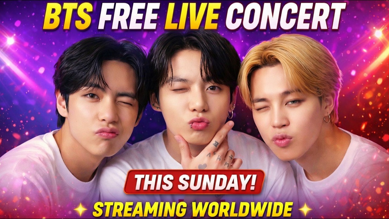 BTS Free Concert Update – How ARMY Can Watch Live| | BTS Free Concert 2026 – Streaming & Event Guide