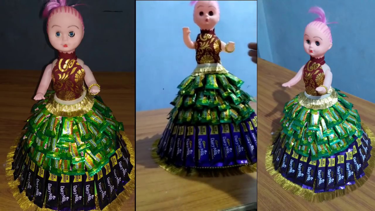DIY  Doll decoration  with candy