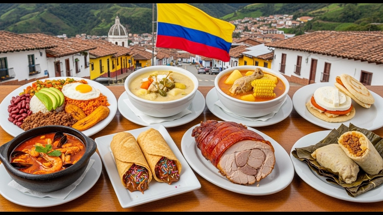 cada plato de Colombia explicado en 10 minutos