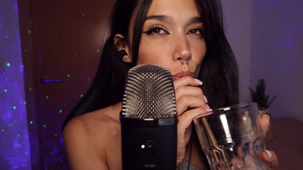 ASMR con AGUA 💧| Blue Yeti X