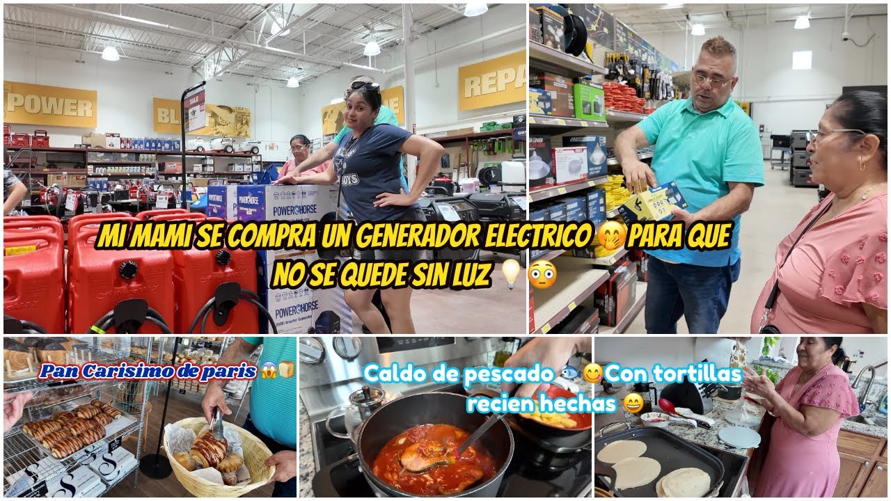 COMPRANDO 😟GENERADOR💡📦 EL&Eacute;CTRICO PARA LA CASA 🏠 DE RANCHO 🇲🇽  
