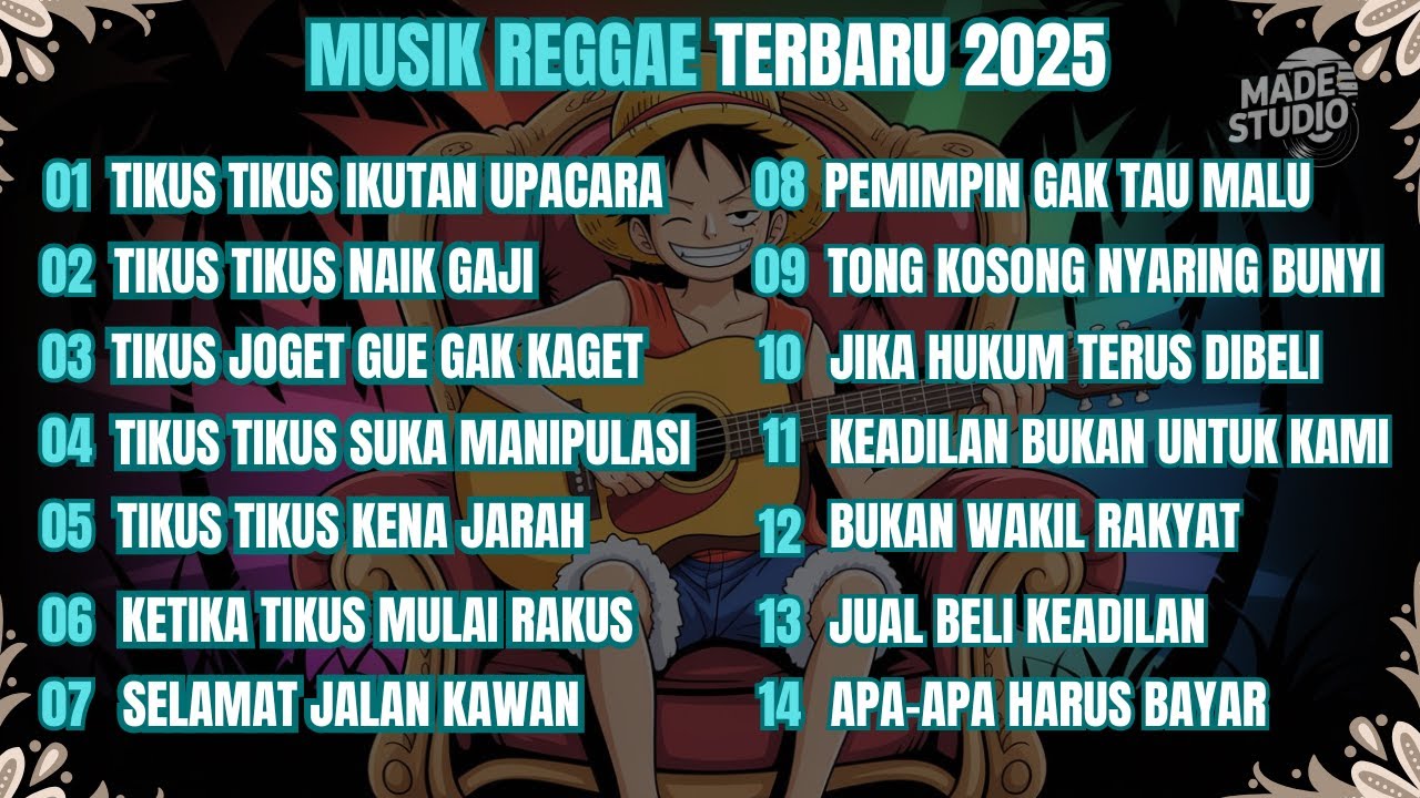 MUSIK REGGAE TERBARU 2025 | KUMPULAN LAGU REGGAE TERBARU FULL ALBUM, LAGU REGGAE TERBARU, LAGU REGE