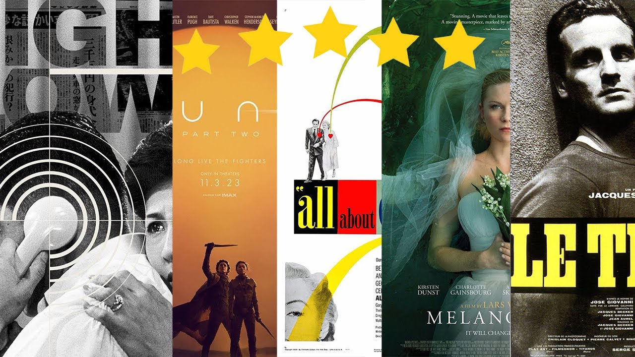 The only Films I've rated 5 stars In 2024 (so far)