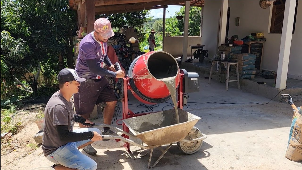 Inauguramos e BETONEIRA MOTOMIL