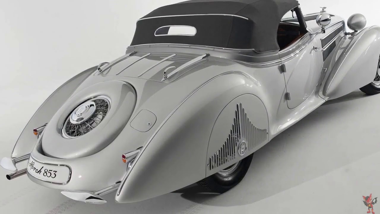 1938 Horch 853A Special Roadster &mdash; живая классика немецкого автомобилестроения