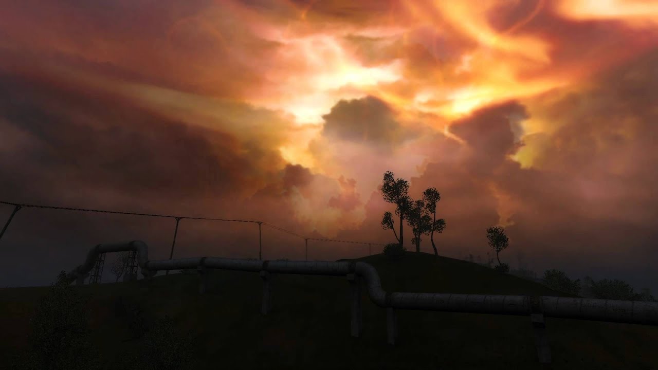 Выброс в S.T.A.L.K.E.R. COP + Atmosfear 2.1