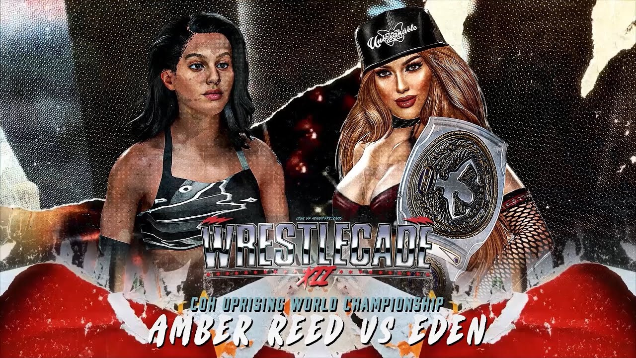 WWE 2K: Эмбер Рид против Иден - COH WrestleCade XII (промо-ролик матча)
