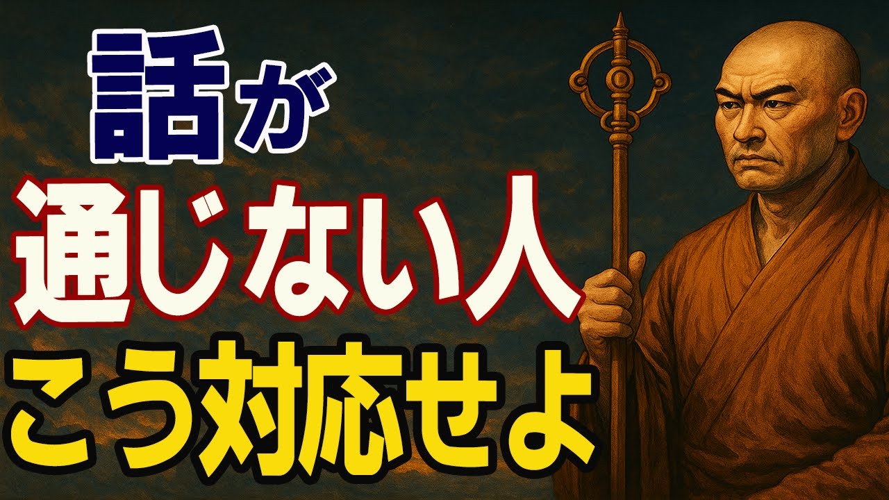 【空海の教え】話が通じない人への対処法｜心を乱さず自分を守る智慧