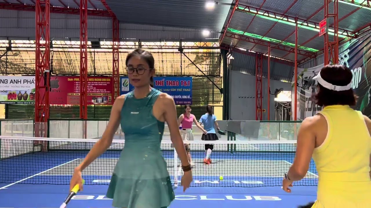#58.25 Đôi nữ 4.5 Giải Ngôi Sao Toàn cầu  sân 262 Lê Lợi VT ngày 26/7 vòng TK Chang/Thảo vs Tiên/Hải