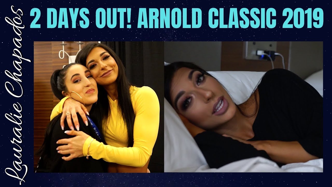 2 Days Out! Pt. 2 -  MakeUp | Meet & Greet | Road to: Arnold Classic 2019 | Lauralie Chapados