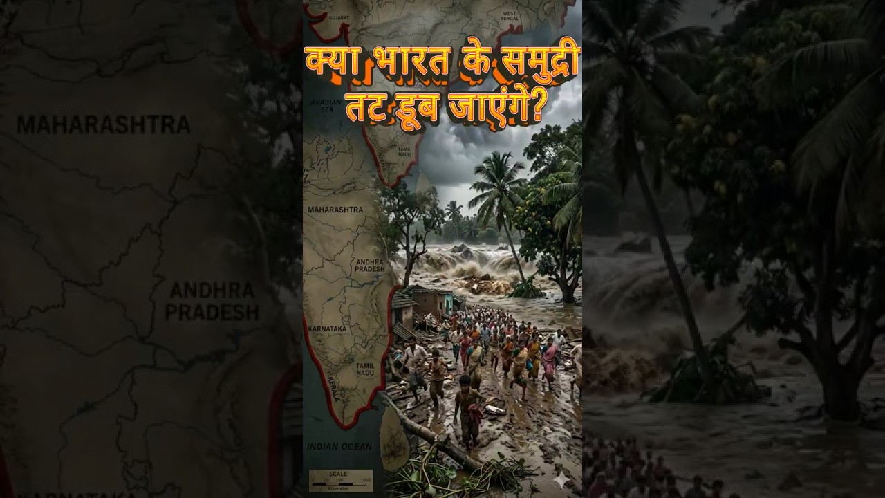 क्या भारत के समुद्री तट डूब जाएंगे? #shorts
