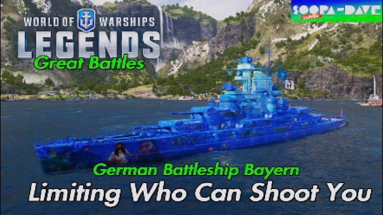 World Of Warships Legends Limiting Who Can Shoot You Bayern