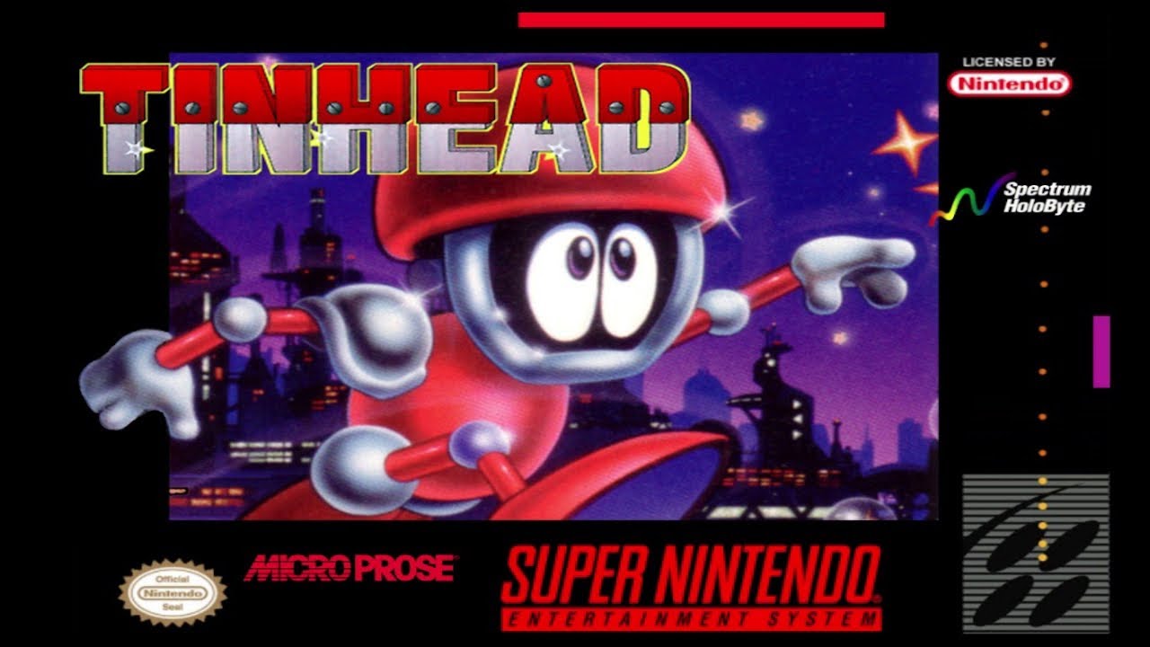 Tinhead for the Super Nintendo [Unreleased Video Game] - Lame Platformer Buried for Humanity