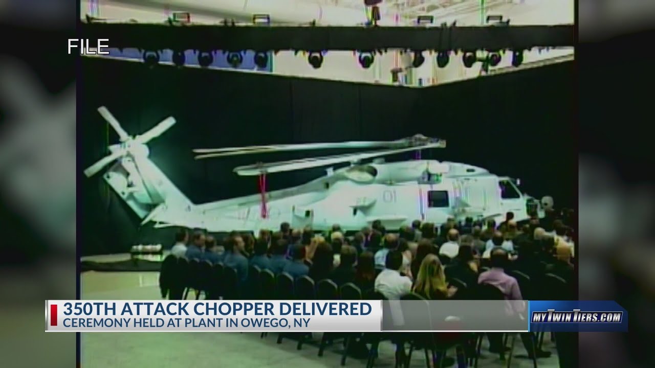 Lockheed Martin in Owego marks 350th U.S. Navy helicopter delivery