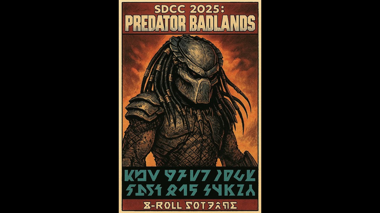 SDCC 2025: PREDATOR BADLANDS — Kevin Smith Leads Hall H in a MASSIVE Masked Selfie!