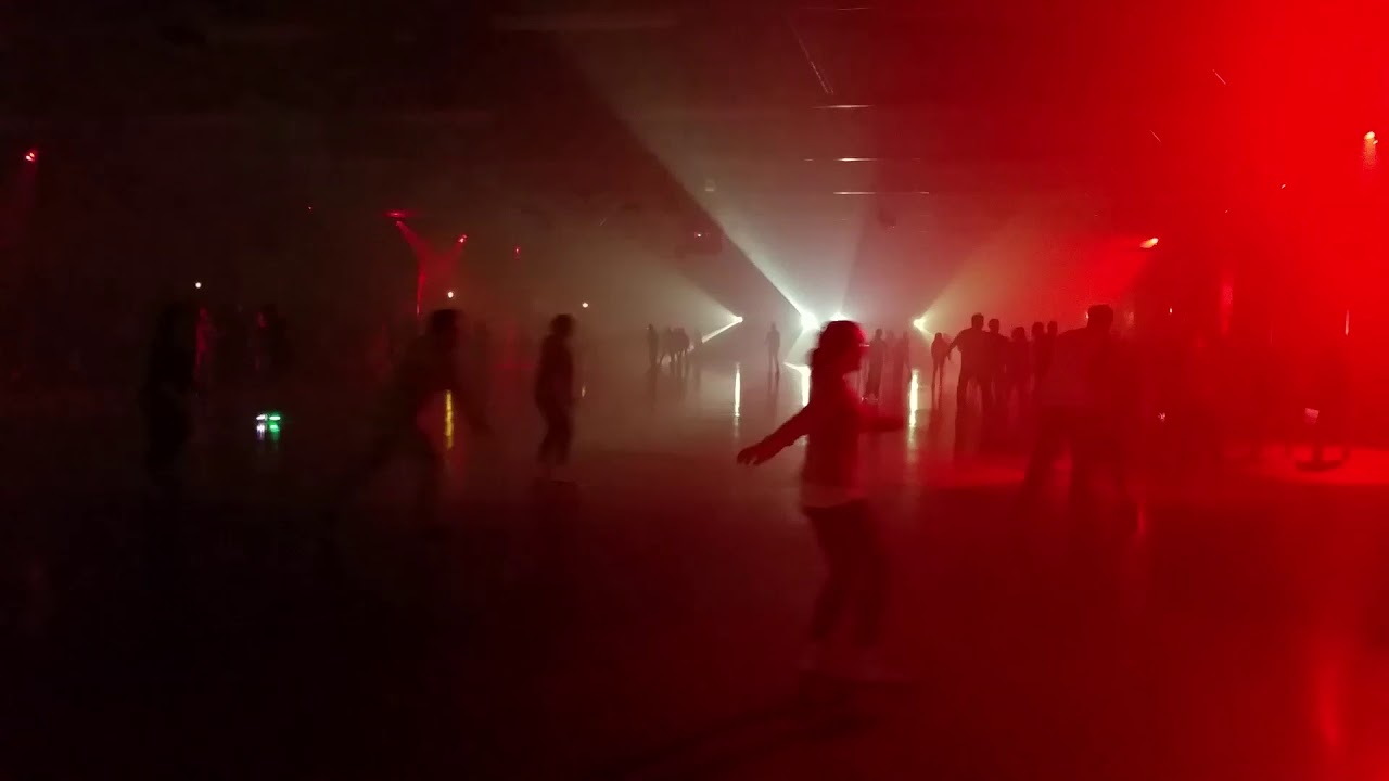 Guptill Arena - 2/23/19 - Rollerskating Rink Light & Sound Show
