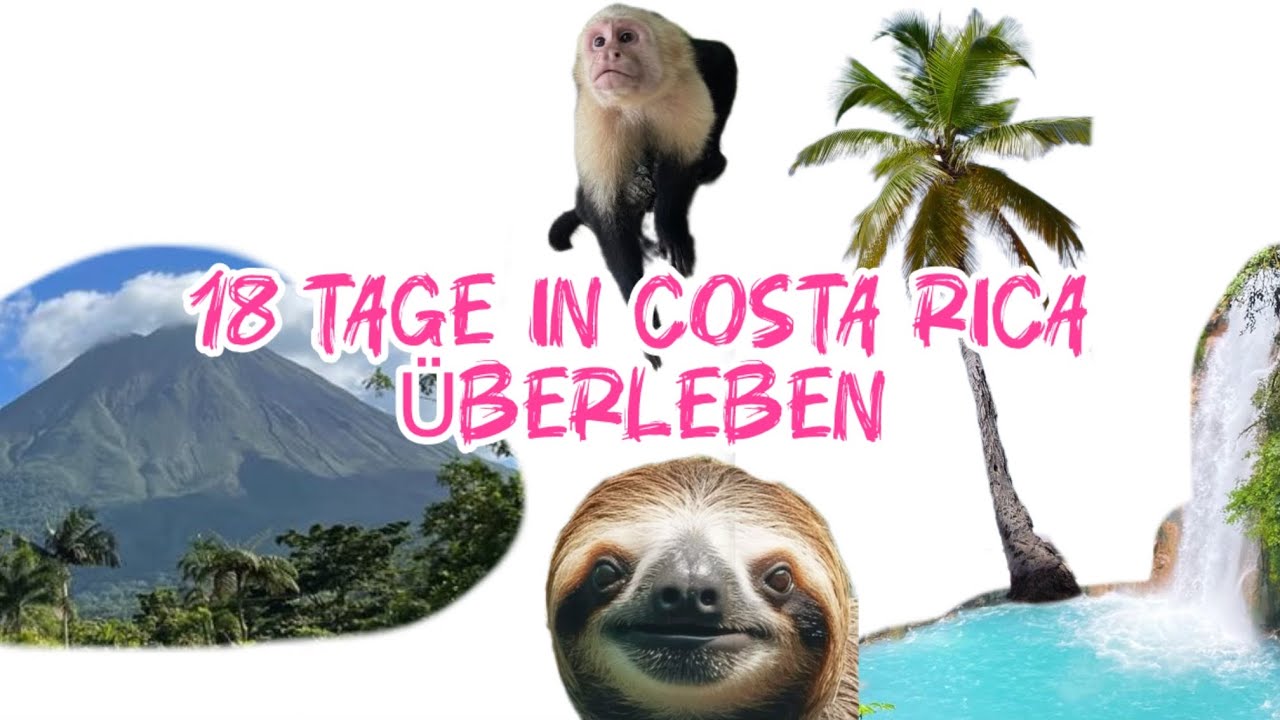 18 Tage in COSTA RICA ÜBERLEBEN | Das ging alles schief ! 🏝️