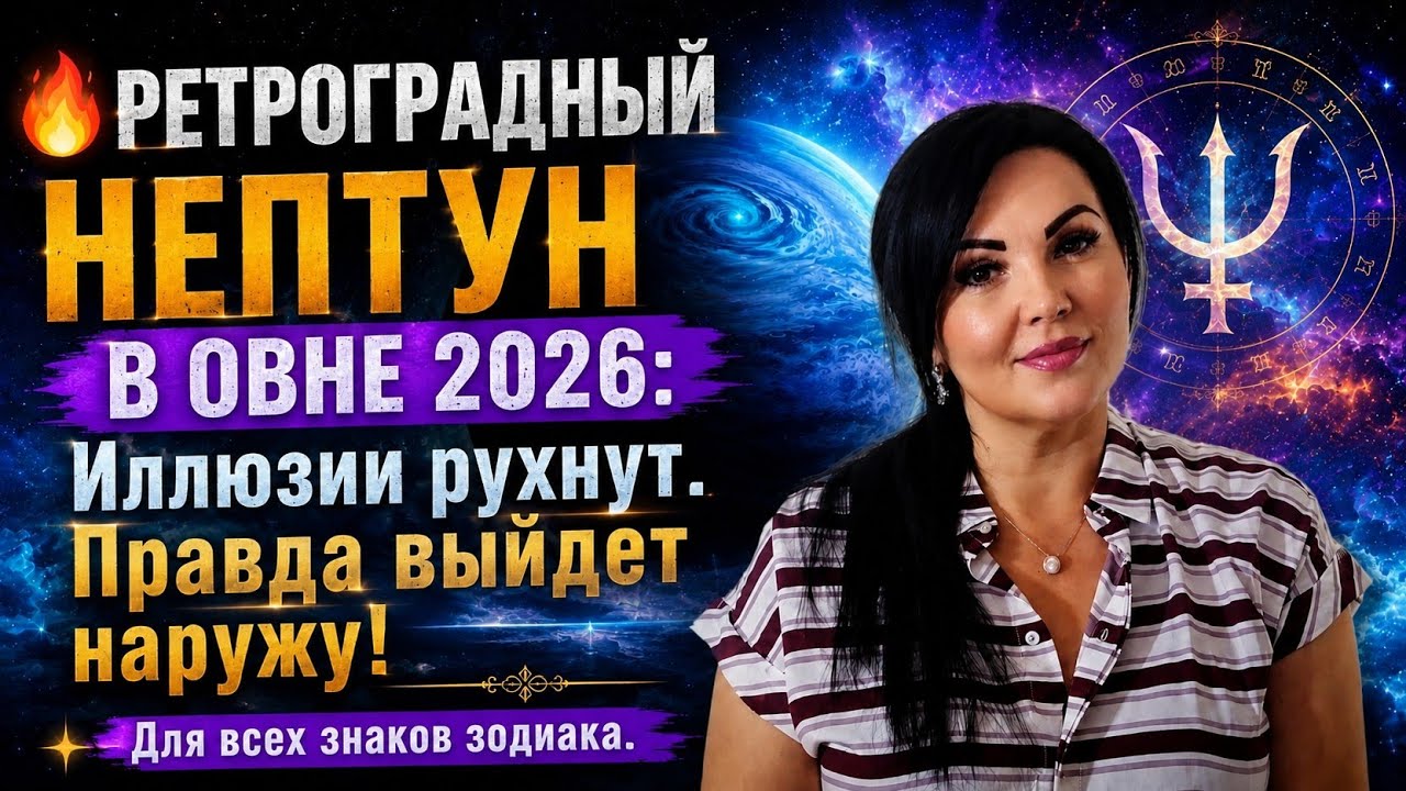 🔥 РЕТРОГРАДНЫЙ НЕПТУН.СУДЬБА ПОКАЖЕТ ТО, ЧТО ВЫ  НЕ ХОТЕЛИ ВИДЕТЬ🔥