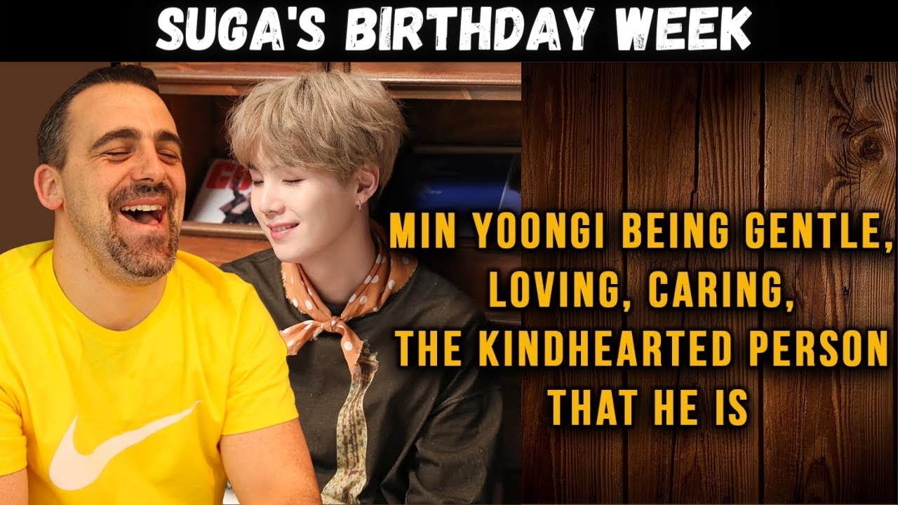88: Min Yoongi Being gentle, loving, caring, the kindhearted person that he is | REACTION