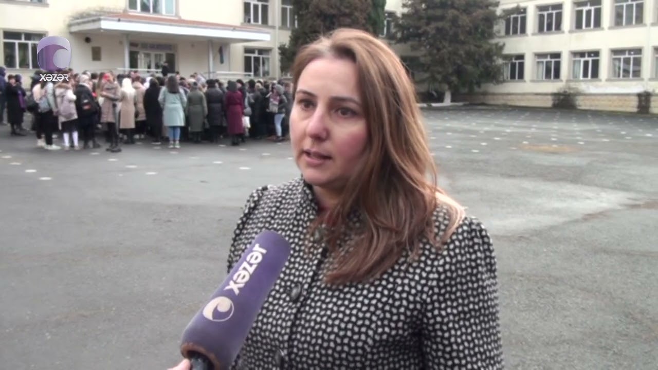 Müəllimlər və valideynlər yeni təyin edilən direktora etiraz edirlər - Zaqatalada
