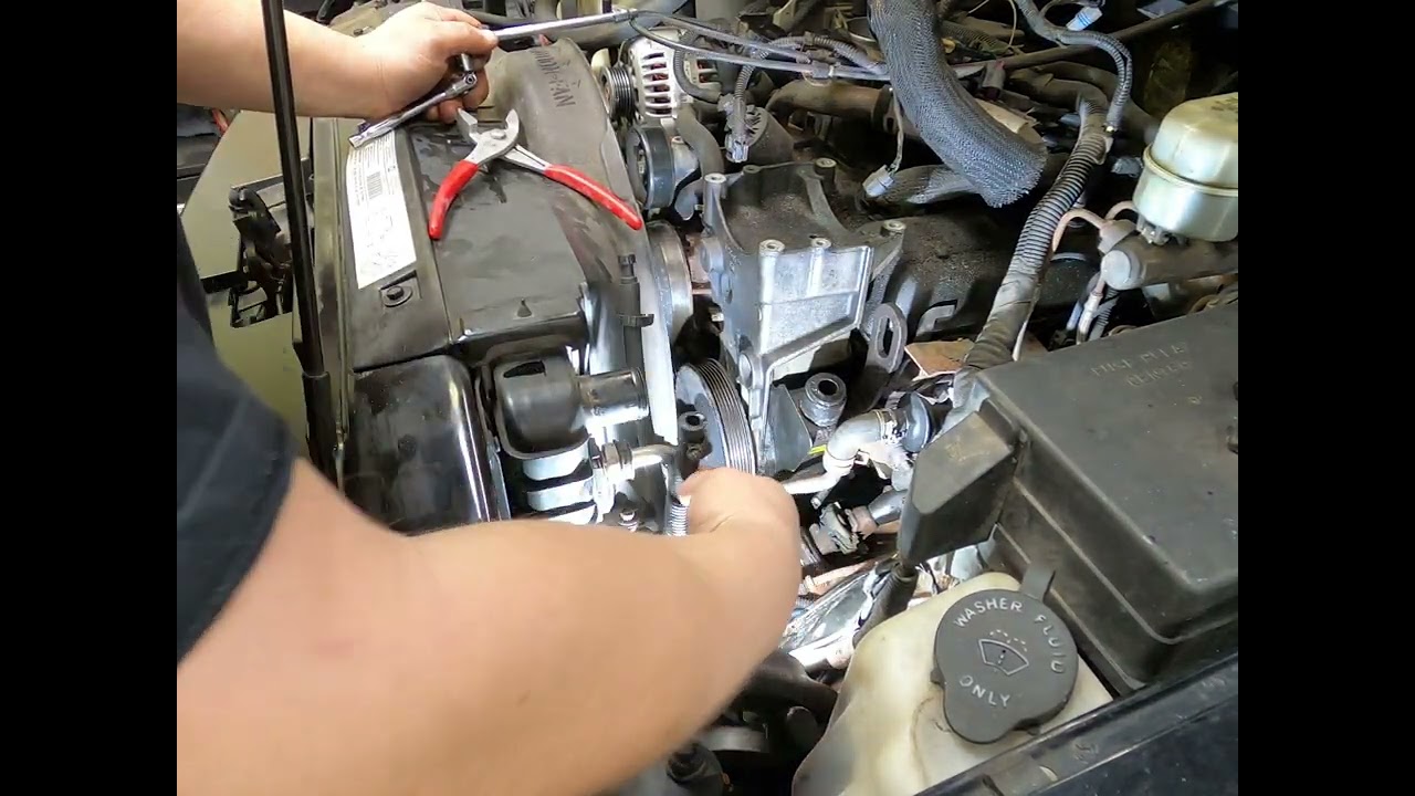 GM power steering pump replacement S10, Tahoe, Suburban. vortec engines