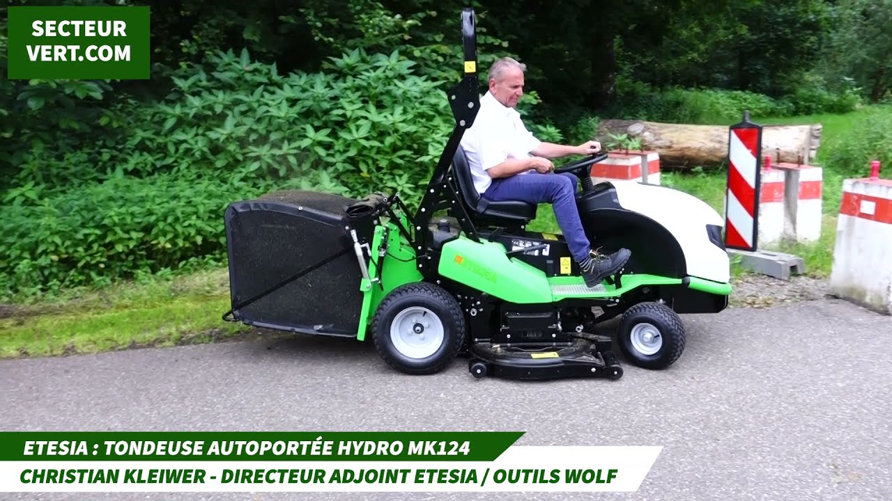 ETESIA : Tondeuse Autoportée HYDRO MK124 - Christian KLEIWER, Directeur Adjoint ETESIA [ESSAI N°3]