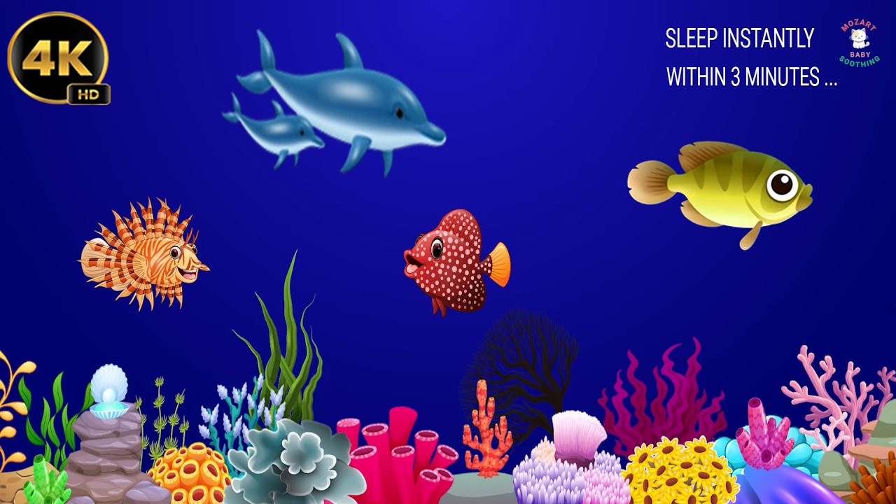 Mozart & Brahms Lullabies 🎶 Baby Sleep Music | Overcome Insomnia & Sleep Instantly in 3 Minutes
