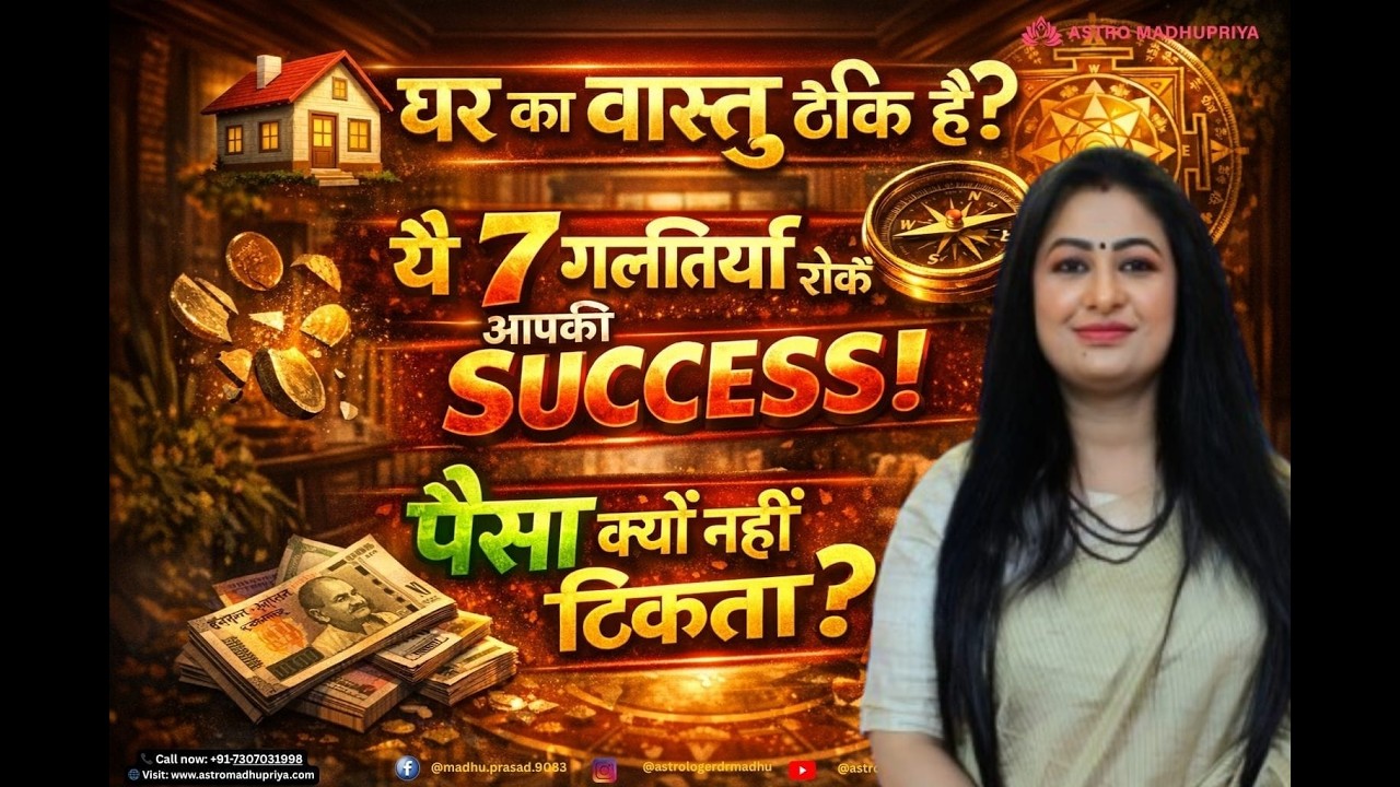 Vastu Shastra Secrets 2026 | Ghar Mein Sukh, Shanti aur Paisa Kaise Aaye?