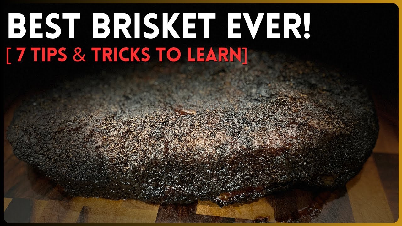 BEST Texas Smoked Brisket I’ve ever cooked | Here are 7 Tips