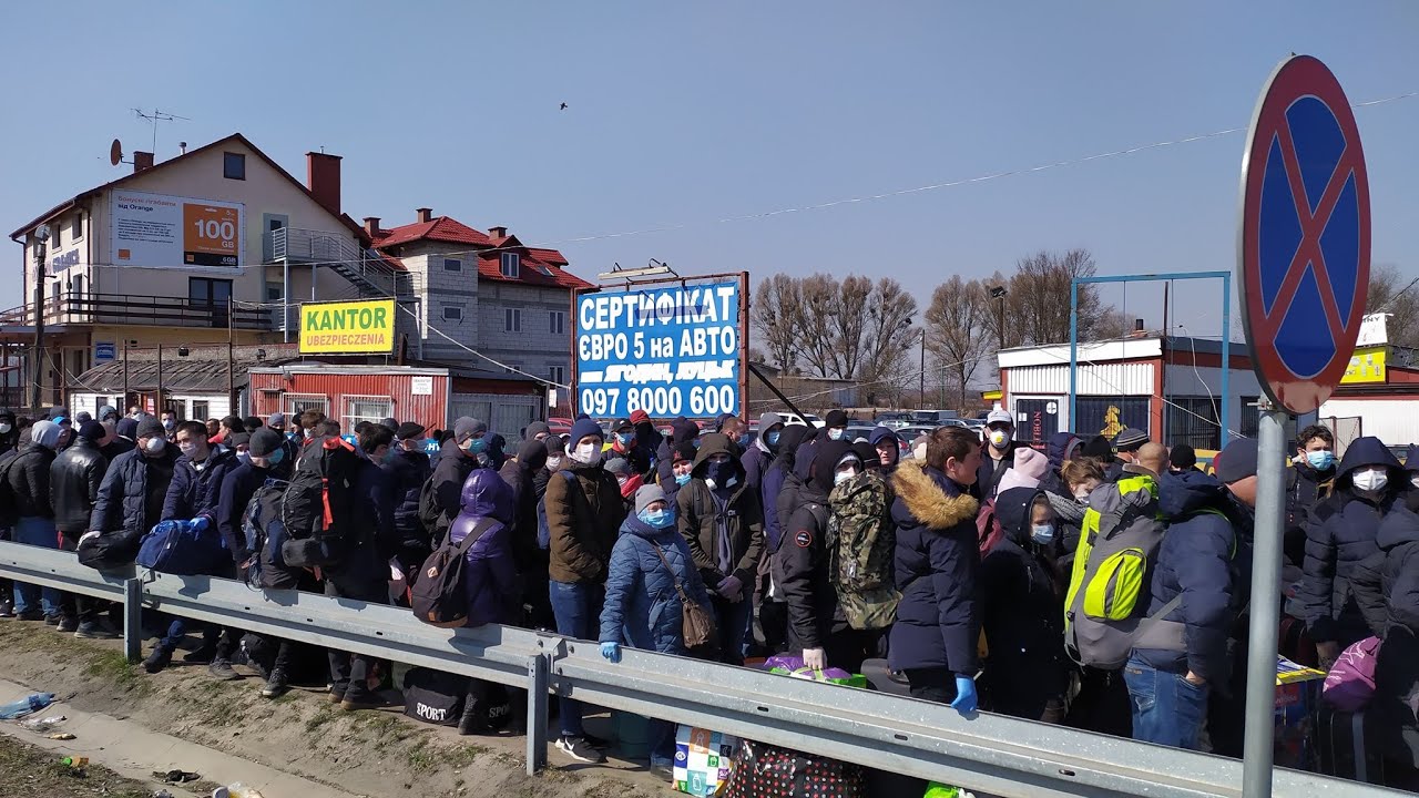 Kryzysowa sytuacja na polsko-ukraińskiej granicy w Dorohusku