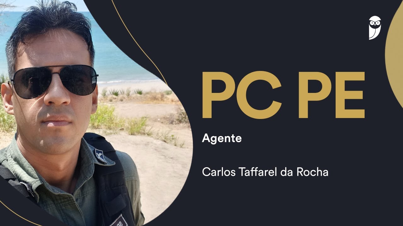 ENTREVISTA: Carlos Taffarel, aprovado no concurso PCPE para Agente de Pol&iacute;cia