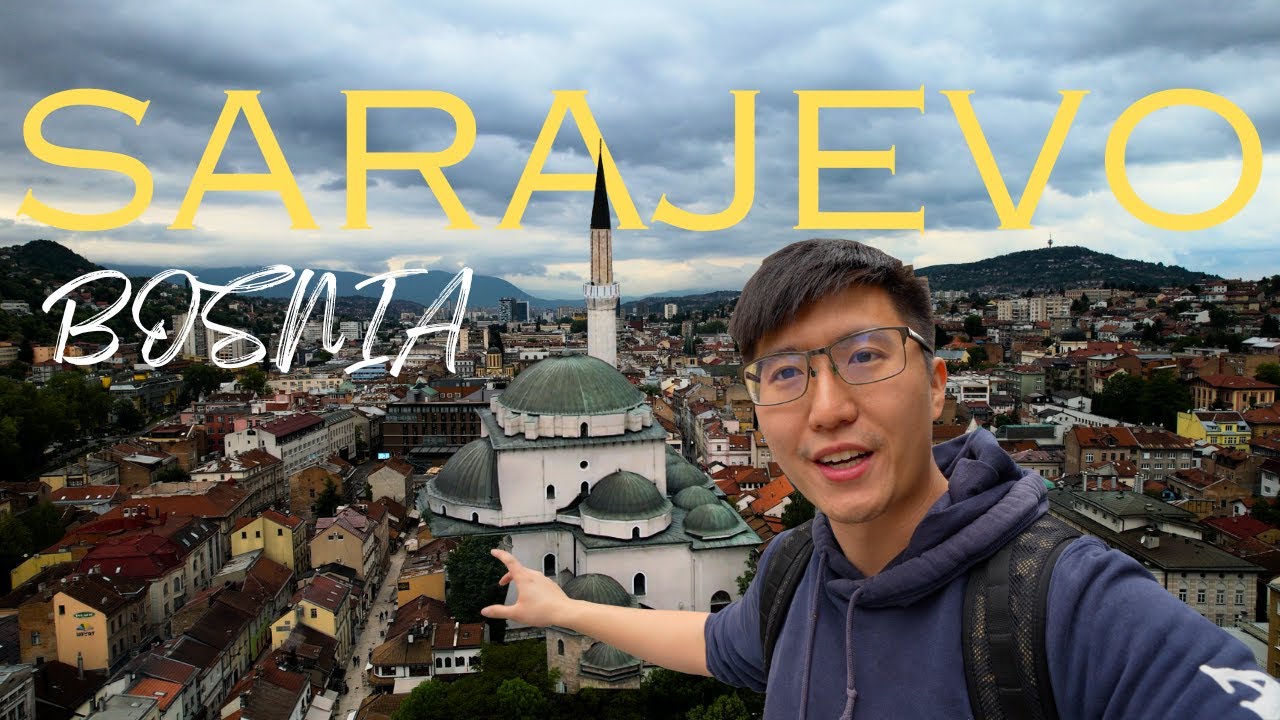 SARAJEVO, BOSNIA 🇧🇦 - THE TALE OF TWO CITIES! BIRTHPLACE OF WWI, OTTOMAN OLD TOWN + YELLOW FORTRESS!