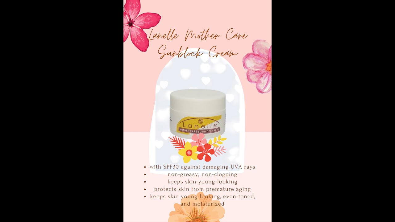 HOW TO GET SUN PROTECTION FOR PREGNANT WOMEN Mother Care Sunblock Cream by Lanelle Milanie Torralba