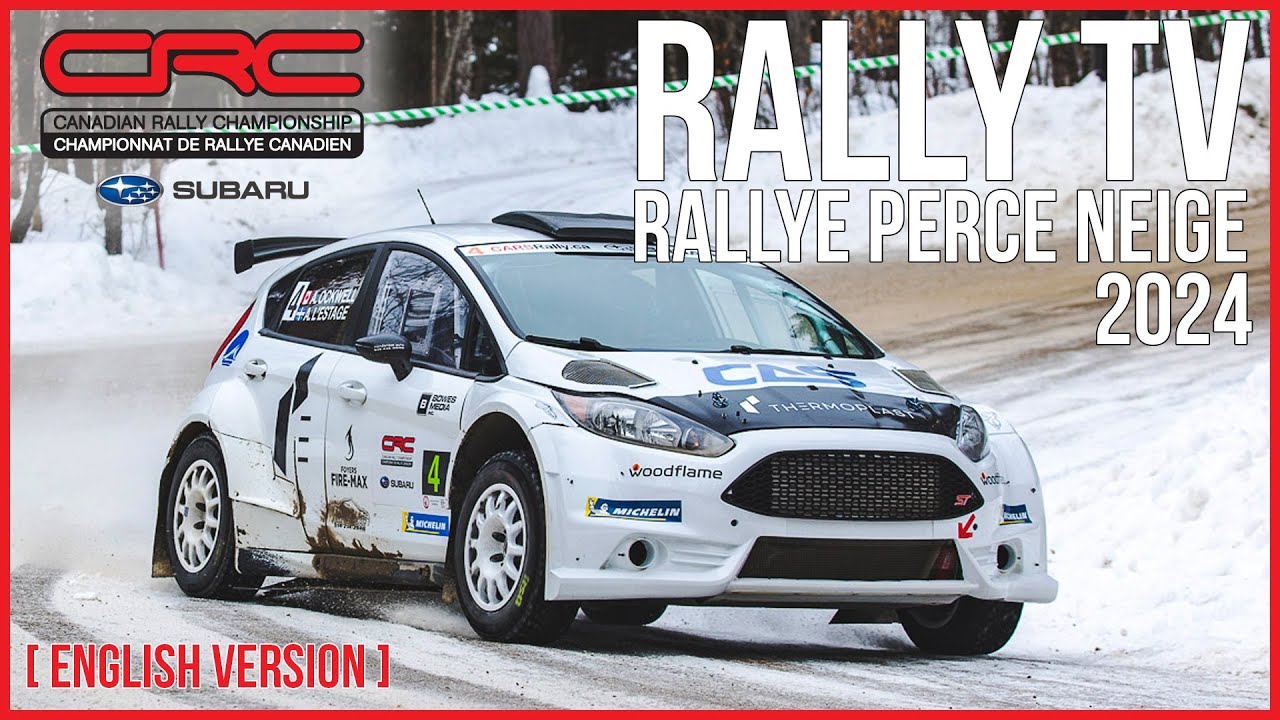 CRC TV: Rallye Perce Neige Maniwaki 2024 - In English