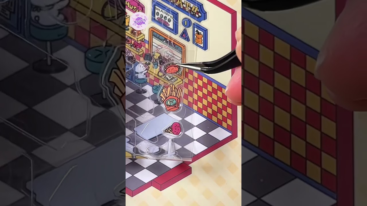 3D sticker | ASMR RELAX #3dsticker #asmr #relaxing