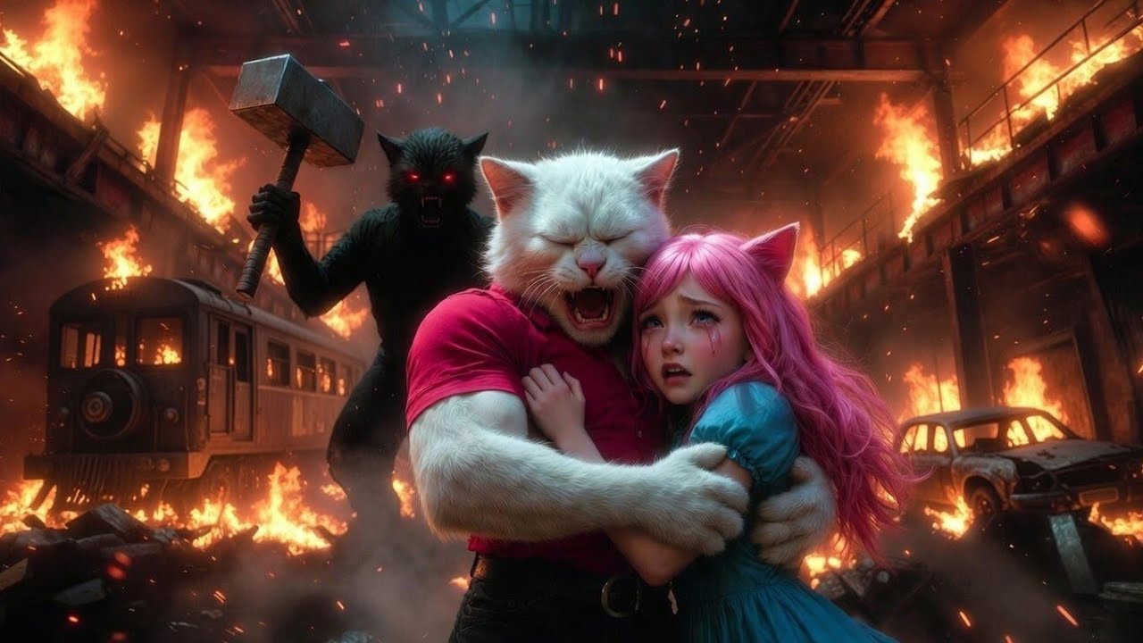 They Kidnapped His Wife… Now the City Will Burn | Cinematic Cat Story