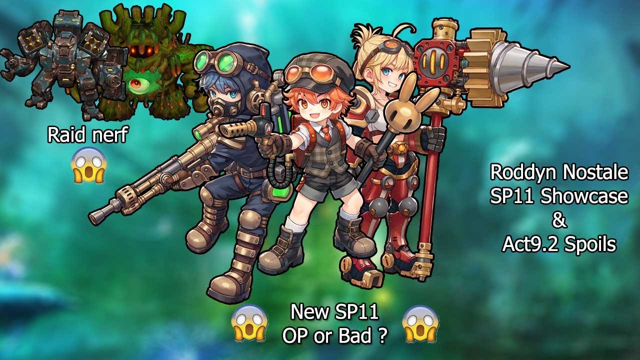 Nostale [FR/EN sub] : Roddyn : SP11 Showcase & Act9.2 Spoills !