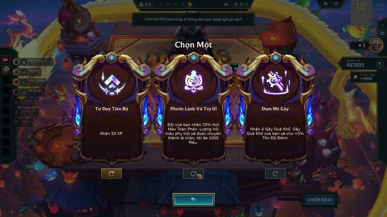 THỬ THÁCH CỦA GÀ MÁY MỐC KIM CƯƠNG DEMACIA 10/02