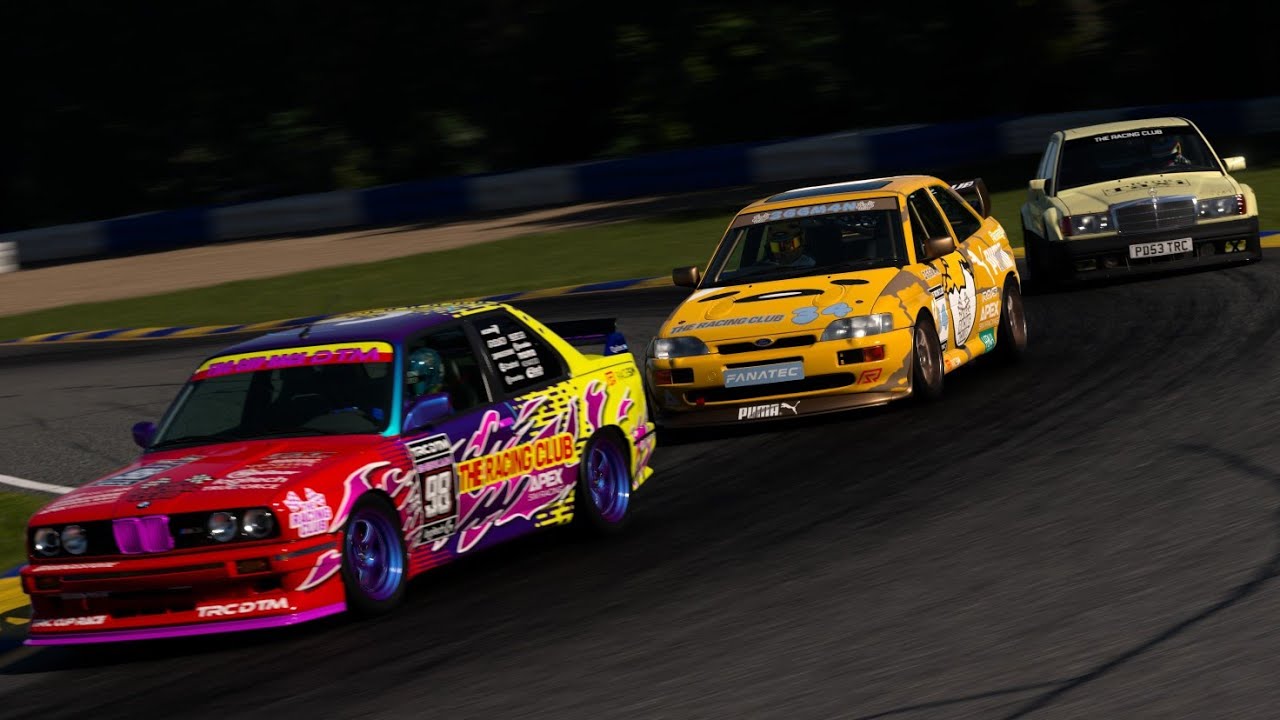 GT7 TRC almost 15 minutes 3 way battle at Atlanta DTM
