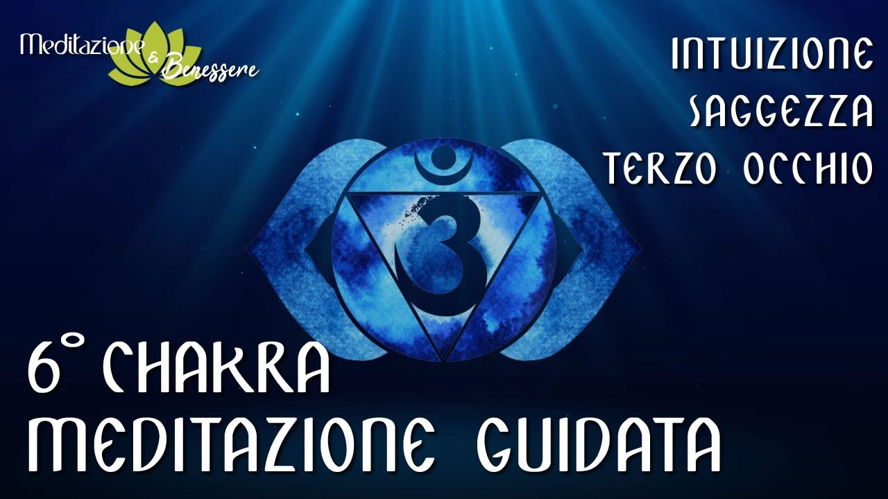 Intuitivit&agrave;, Saggezza, Guida Interiore | Apri il Terzo Occhio | Meditazione Guidata 6&deg; Chakra 432 Hz