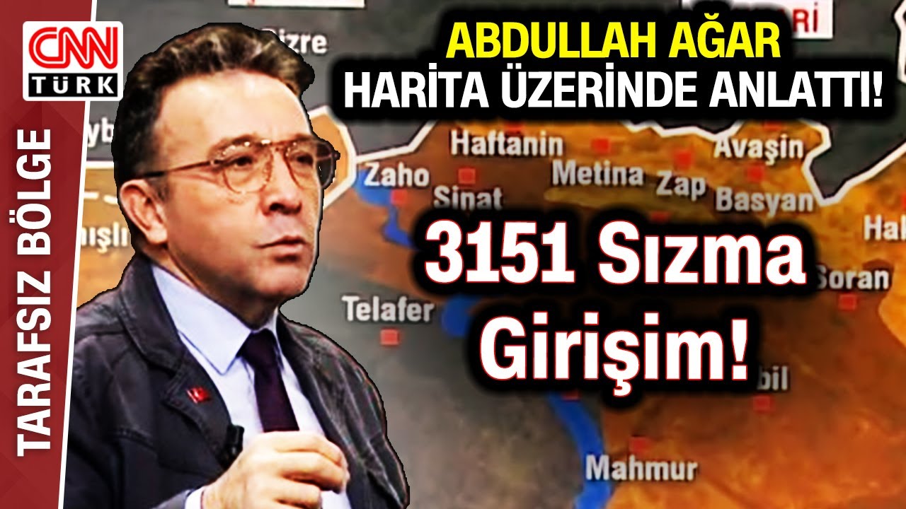 PKK O Gece 5 Üsse Saldırı Planı Yapmış! Abdullah Ağar Harita Üzerinden Anlattı #Haber