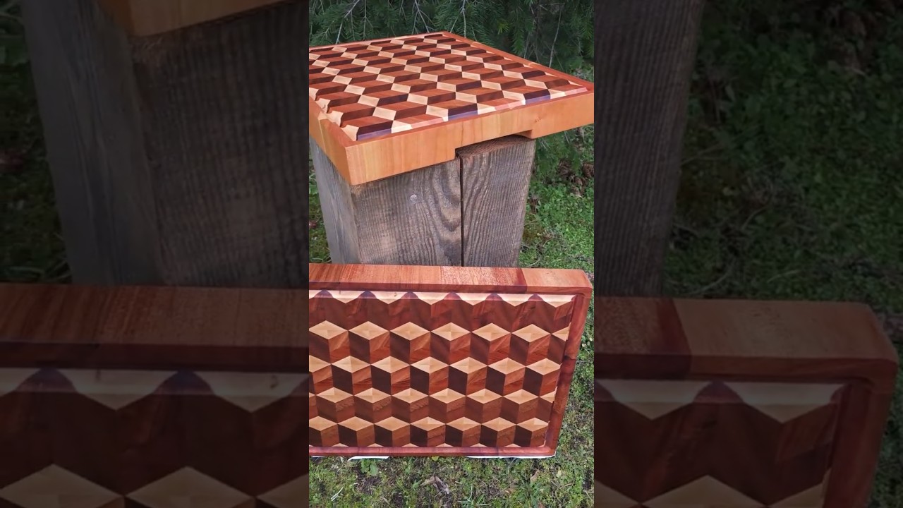 Woodworking with African Mahogany #shorts #woodworking