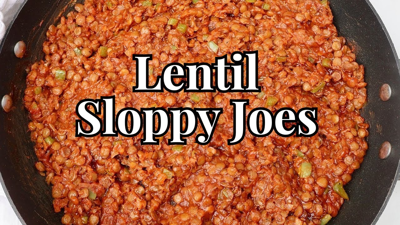 How to Make Lentil Sloppy Joes