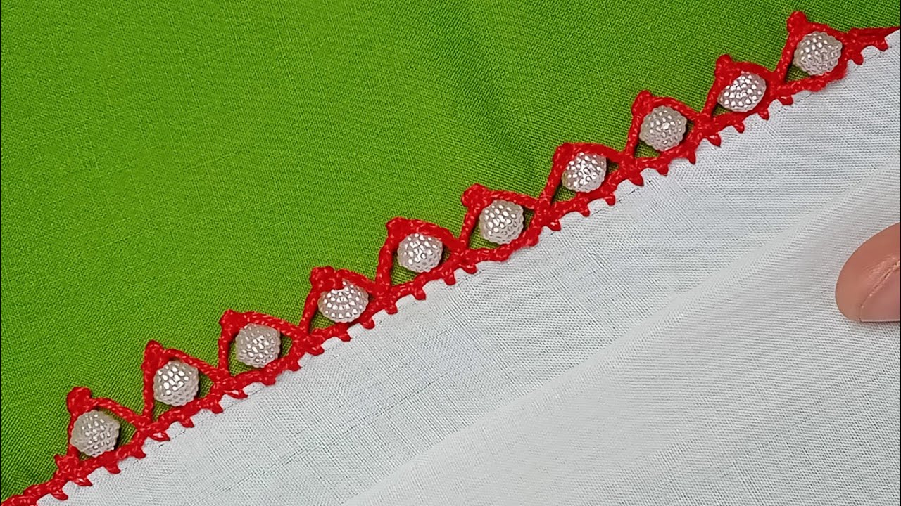 ✨Quick Border Design/Qureshi Work/Crochet Lace/✨