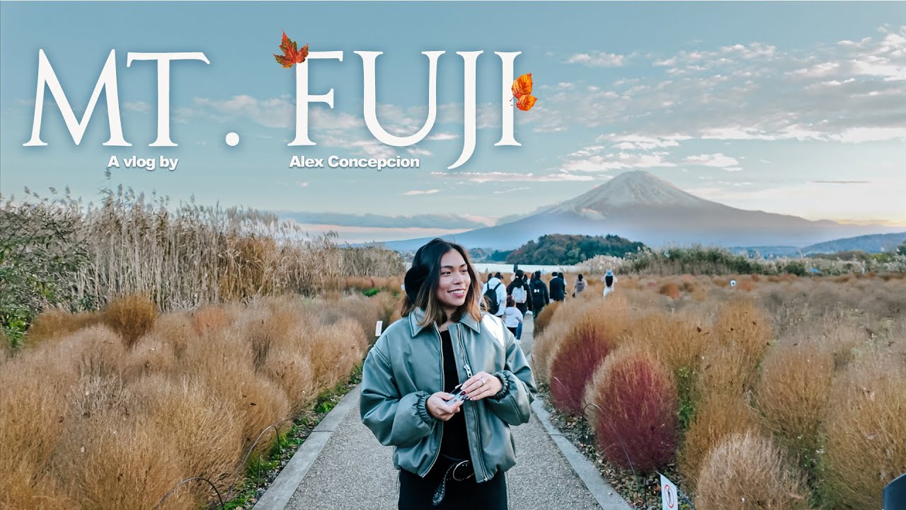 SPEND THE DAY IN FUJI 🗻🍁 Favourite spots to view Mt. Fuji & must-try food in Autumn 2024 🍂🇯🇵