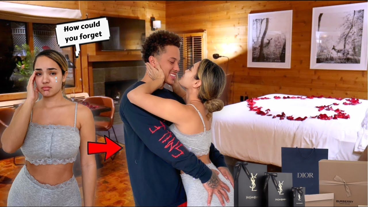 Forgetting Our ANNIVERSARY & Surprising Her With This! ** ROMANTIC GETAWAY! **