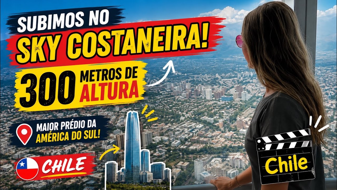 Subimos no SKY Costaneira 🏙️ Maior prédio da América do Sul | 300 metros de altura 