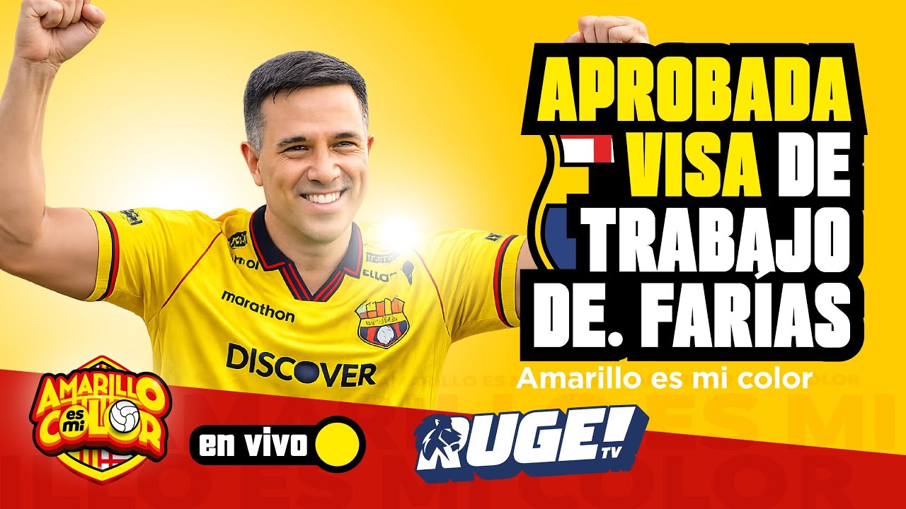 EN VIVO  🟡⚫ APROBADA VISA DE FARÍAS