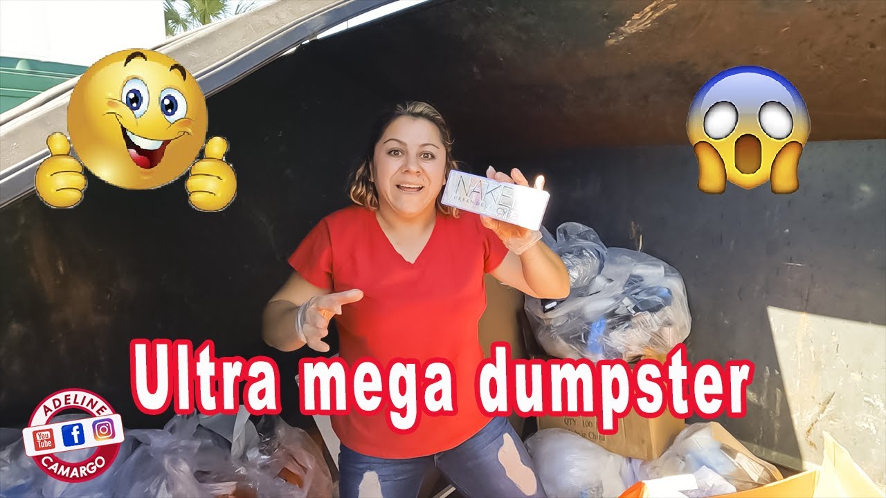 Ultra mega achado no lixo da loja de maquiagem
